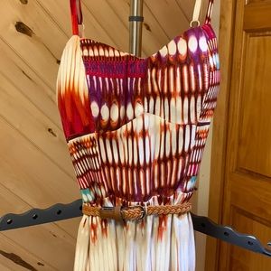 As U Wish Sundress w/ belt